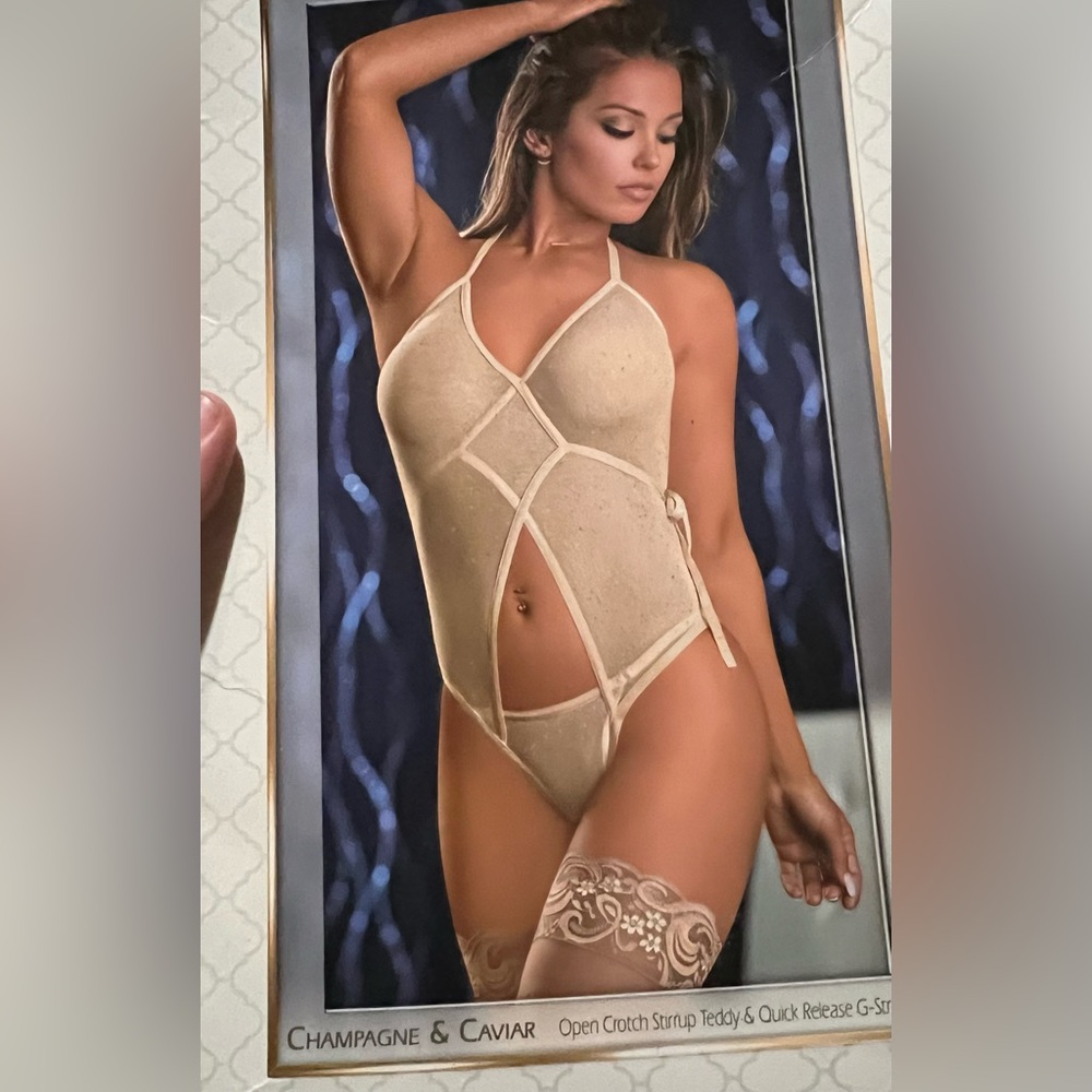 Elegant Beige Bodysuit